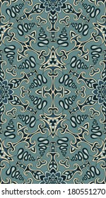 Decorative seamless pattern. Vector illustration. EPS-8.