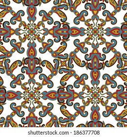 Decorative seamless pattern. Vector illustration. EPS-8.