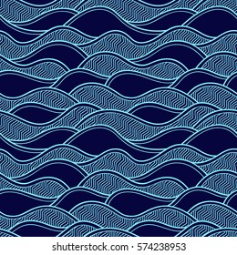 Decorative Seamless Pattern Vector Illustration Abstract Stock Vector ...