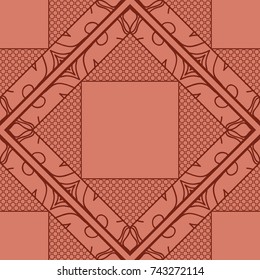 decorative seamless pattern. vector illustration. for invitation, greeting card, wallpaper, interior design