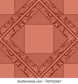 decorative seamless pattern. vector illustration. for invitation, greeting card, wallpaper, interior design