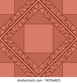 decorative seamless pattern. vector illustration. for invitation, greeting card, wallpaper, interior design
