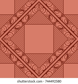 decorative seamless pattern. vector illustration. for invitation, greeting card, wallpaper, interior design