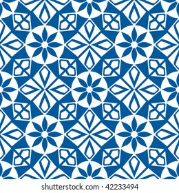 decorative seamless pattern, vector image