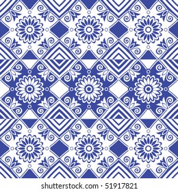 decorative seamless pattern, vector image