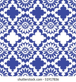decorative seamless pattern, vector image