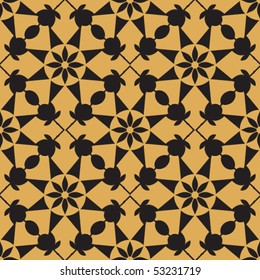 decorative seamless pattern, vector image