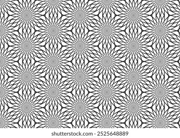 Decorative Seamless Pattern Vector. Repeat Pattern Vector, Print Media, Textile, Print On Demand.
