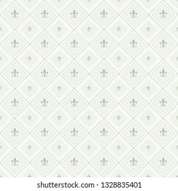 Decorative seamless pattern, wallpaper texture, vector