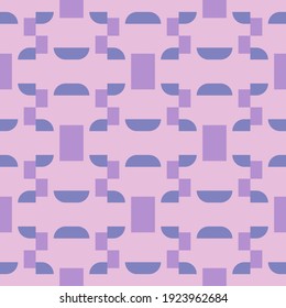 Patrón decorativo sin fisuras para web, publicidad, textiles, impresiones o cualquier proyecto de diseño. Las formas geométricas simples pueden hacer que cualquier superficie o cosa sea atractiva.