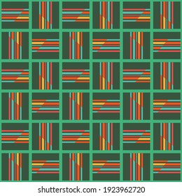 Decorative seamless pattern for web, advertising, textiles, prints or any design projects. Simple geometric shapes can make any surface or thing attractive.