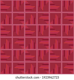 Decorative seamless pattern for web, advertising, textiles, prints or any design projects. Simple geometric shapes can make any surface or thing attractive.