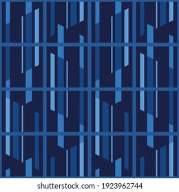 Decorative seamless pattern for web, advertising, textiles, prints or any design projects. Simple geometric shapes can make any surface or thing attractive.