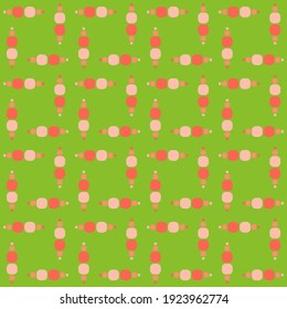 Decorative seamless pattern for web, advertising, textiles, prints or any design projects. Simple geometric shapes can make any surface or thing attractive.