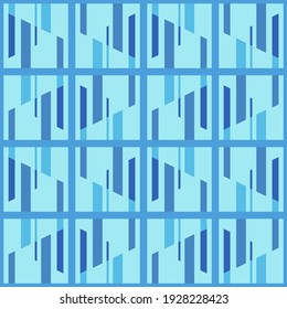 Decorative seamless pattern for web, advertising, textiles, prints or any design projects. Simple geometric shapes can make any surface or thing attractive.