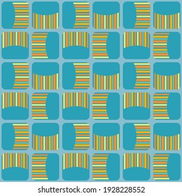 Patrón decorativo sin fisuras para web, publicidad, textiles, impresiones o cualquier proyecto de diseño. Las formas geométricas simples pueden hacer que cualquier superficie o cosa sea atractiva.
