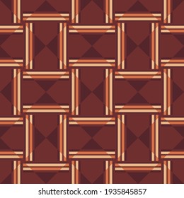 Patrón decorativo sin fisuras para web, publicidad, textiles, impresiones o cualquier proyecto de diseño. Las formas geométricas simples pueden hacer que cualquier superficie o cosa sea atractiva.