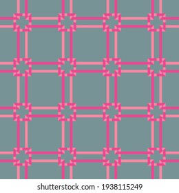 Patrón decorativo sin fisuras para web, publicidad, textiles, impresiones o cualquier proyecto de diseño. Las formas geométricas simples pueden hacer que cualquier superficie o cosa sea atractiva.