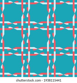 Decorative seamless pattern for web, advertising, textiles, prints or any design projects. Simple geometric shapes can make any surface or thing attractive.