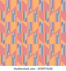Patrón decorativo sin fisuras para web, publicidad, textiles, impresiones o cualquier proyecto de diseño. Las formas geométricas simples pueden hacer que cualquier superficie o cosa sea atractiva.