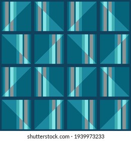 Decorative seamless pattern for web, advertising, textiles, prints or any design projects. Simple geometric shapes can make any surface or thing attractive.