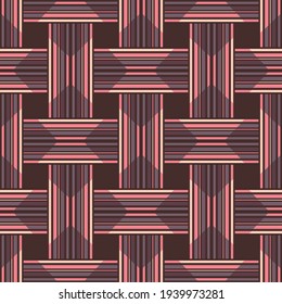 Decorative seamless pattern for web, advertising, textiles, prints or any design projects. Simple geometric shapes can make any surface or thing attractive.