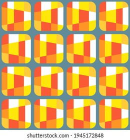 Patrón decorativo sin fisuras para web, publicidad, textiles, impresiones o cualquier proyecto de diseño. Las formas geométricas simples pueden hacer que cualquier superficie o cosa sea atractiva.