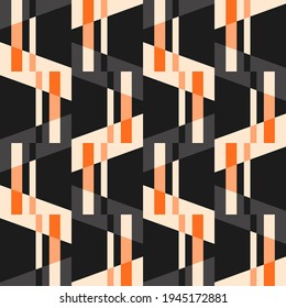 Decorative seamless pattern for web, advertising, textiles, prints or any design projects. Simple geometric shapes can make any surface or thing attractive.