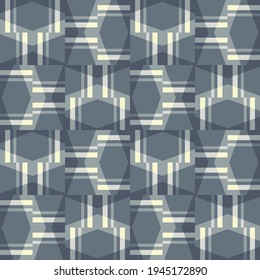 Patrón decorativo sin fisuras para web, publicidad, textiles, impresiones o cualquier proyecto de diseño. Las formas geométricas simples pueden hacer que cualquier superficie o cosa sea atractiva.