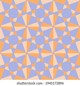 Patrón decorativo sin fisuras para web, publicidad, textiles, impresiones o cualquier proyecto de diseño. Las formas geométricas simples pueden hacer que cualquier superficie o cosa sea atractiva.