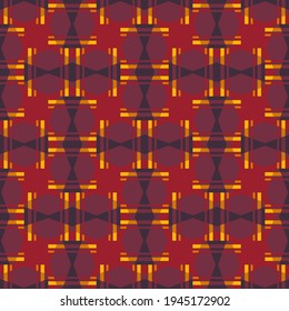 Decorative seamless pattern for web, advertising, textiles, prints or any design projects. Simple geometric shapes can make any surface or thing attractive.