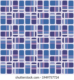 Patrón decorativo sin fisuras para web, publicidad, textiles, impresiones o cualquier proyecto de diseño. Las formas geométricas simples pueden hacer que cualquier superficie o cosa sea atractiva.