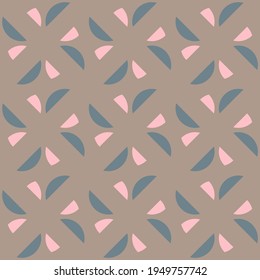Patrón decorativo sin fisuras para web, publicidad, textiles, impresiones o cualquier proyecto de diseño. Las formas geométricas simples pueden hacer que cualquier superficie o cosa sea atractiva.