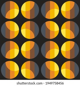 Decorative seamless pattern for web, advertising, textiles, prints or any design projects. Simple geometric shapes can make any surface or thing attractive.