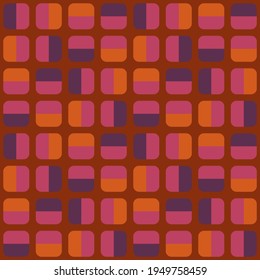 Patrón decorativo sin fisuras para web, publicidad, textiles, impresiones o cualquier proyecto de diseño. Las formas geométricas simples pueden hacer que cualquier superficie o cosa sea atractiva.