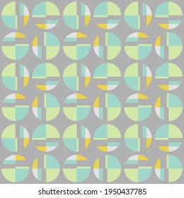 Decorative seamless pattern for web, advertising, textiles, prints or any design projects. Simple geometric shapes can make any surface or thing attractive.
