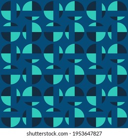 Patrón decorativo sin fisuras para web, publicidad, textiles, impresiones o cualquier proyecto de diseño. Las formas geométricas simples pueden hacer que cualquier superficie o cosa sea atractiva.