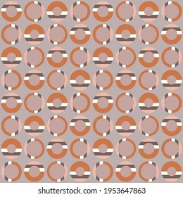 Patrón decorativo sin fisuras para web, publicidad, textiles, impresiones o cualquier proyecto de diseño. Las formas geométricas simples pueden hacer que cualquier superficie o cosa sea atractiva.