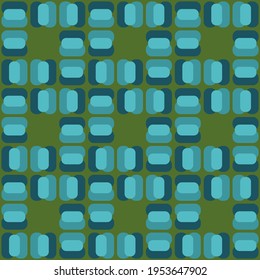 Patrón decorativo sin fisuras para web, publicidad, textiles, impresiones o cualquier proyecto de diseño. Las formas geométricas simples pueden hacer que cualquier superficie o cosa sea atractiva.