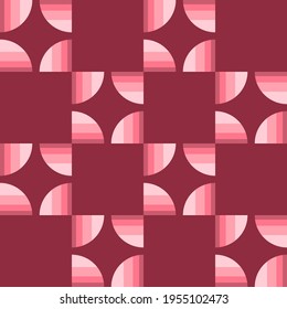 Patrón decorativo sin fisuras para web, publicidad, textiles, impresiones o cualquier proyecto de diseño. Las formas geométricas simples pueden hacer que cualquier superficie o cosa sea atractiva.