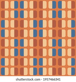 Decorative seamless pattern for web, advertising, textiles, prints or any design projects. Simple geometric shapes can make any surface or thing attractive.