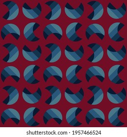 Decorative seamless pattern for web, advertising, textiles, prints or any design projects. Simple geometric shapes can make any surface or thing attractive.