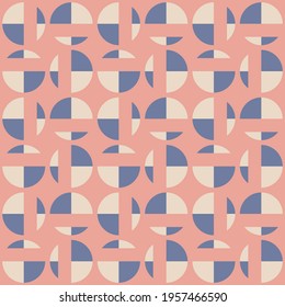 Decorative seamless pattern for web, advertising, textiles, prints or any design projects. Simple geometric shapes can make any surface or thing attractive.