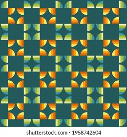 Decorative seamless pattern for web, advertising, textiles, prints or any design projects. Simple geometric shapes can make any surface or thing attractive.