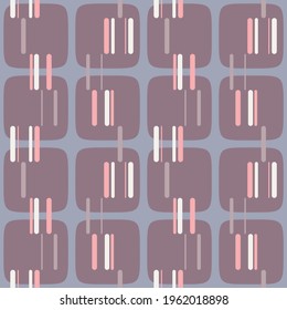 Decorative seamless pattern for web, advertising, textiles, prints or any design projects. Simple geometric shapes can make any surface or thing attractive.