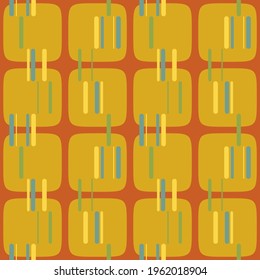 Decorative seamless pattern for web, advertising, textiles, prints or any design projects. Simple geometric shapes can make any surface or thing attractive.