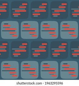 Decorative seamless pattern for web, advertising, textiles, prints or any design projects. Simple geometric shapes can make any surface or thing attractive.