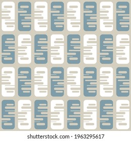 Decorative seamless pattern for web, advertising, textiles, prints or any design projects. Simple geometric shapes can make any surface or thing attractive.