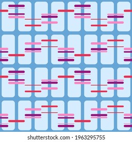 Patrón decorativo sin fisuras para web, publicidad, textiles, impresiones o cualquier proyecto de diseño. Las formas geométricas simples pueden hacer que cualquier superficie o cosa sea atractiva.