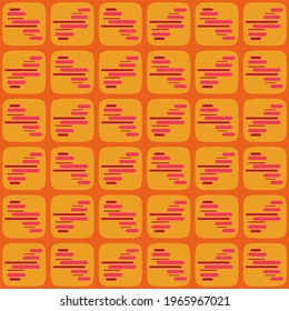 Patrón decorativo sin fisuras para web, publicidad, textiles, impresiones o cualquier proyecto de diseño. Las formas geométricas simples pueden hacer que cualquier superficie o cosa sea atractiva.